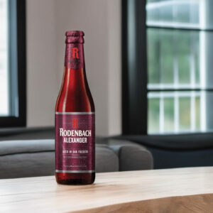 Cerveza Rodenbach Alexander en sala de estar