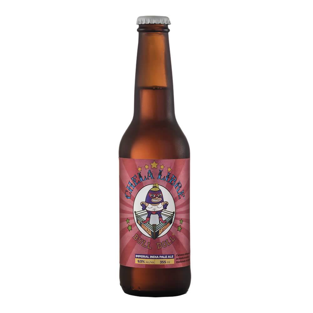 Cerveza Chela Libre Bull Doll