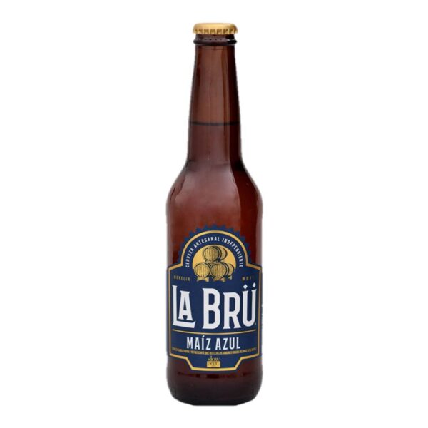 Cerveza La Brü Maíz Azul