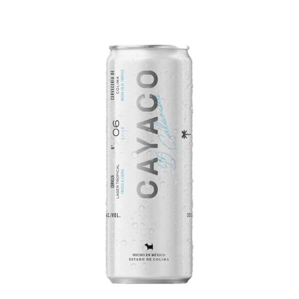 Cerveza Colima Cayaco Light Lata