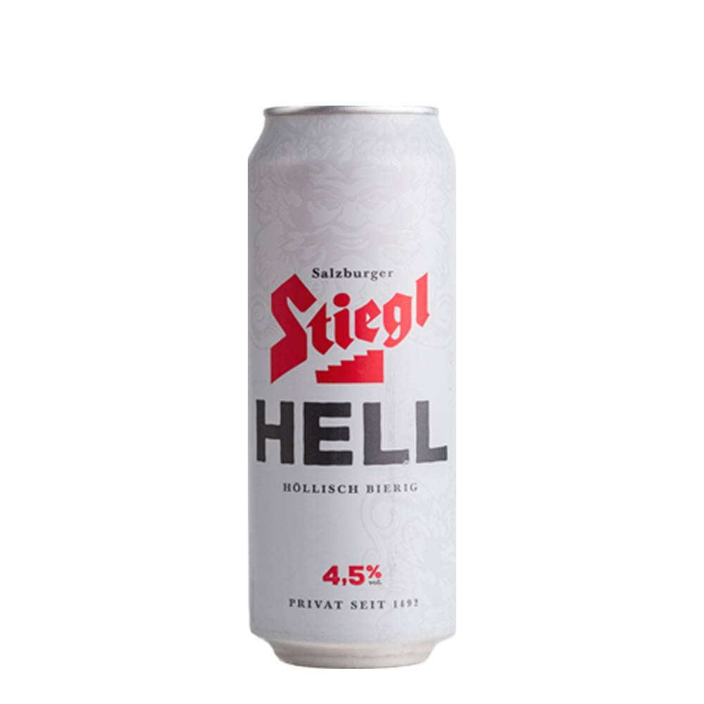 Cerveza Stiegl Hell Lata