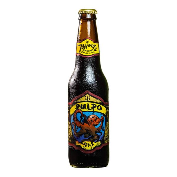 Cerveza 7 Mares Pulpo