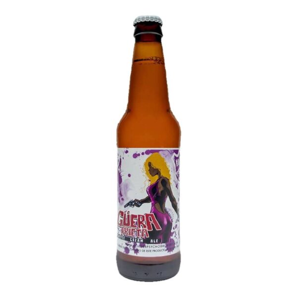 Cerveza Border Psycho Guera Prieta