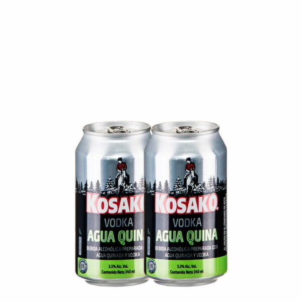 Kosako Agua Quina Lata 2 Pack