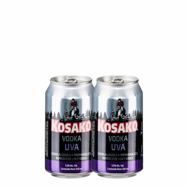 Kosako Uva Lata 340ml 2 Pack