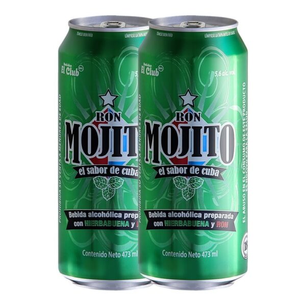 Mojito Hierbabuena 473 Lata ml 2 Pack