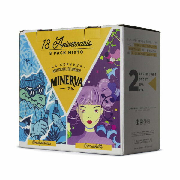 Cerveza Minerva Pack aniversario minerva