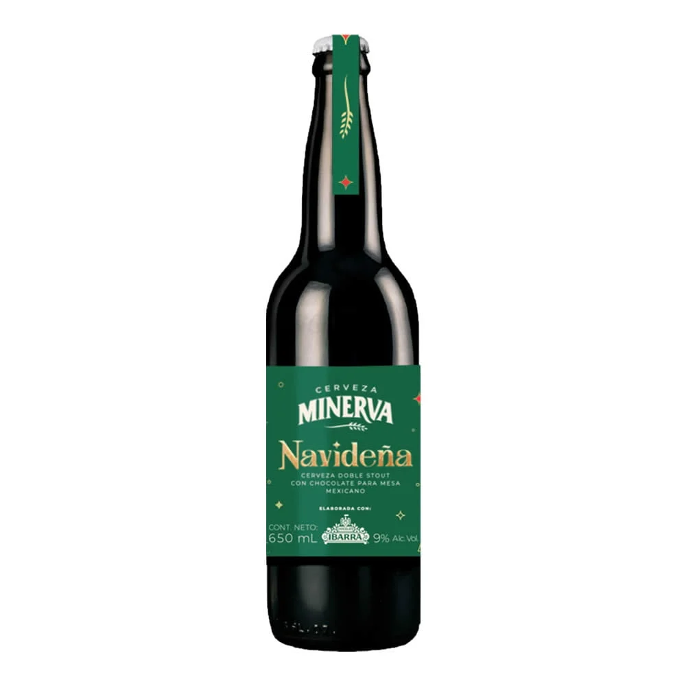 Cerveza Minerva Navide&ntilde;a