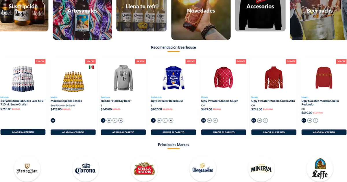 Beerhouse cervezas artesanales