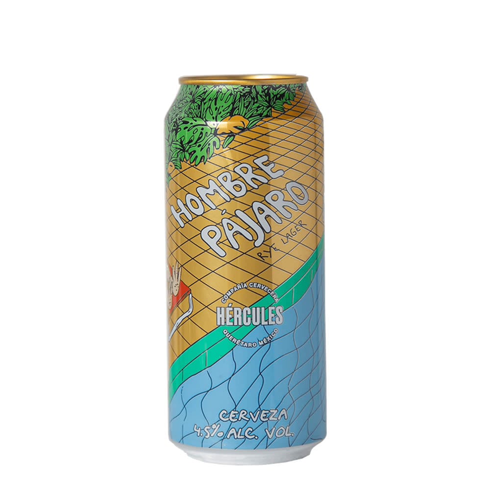 Cerveza Hércules hombre Pájaro