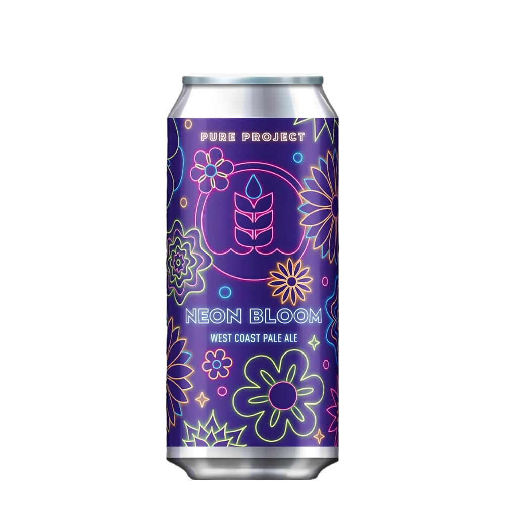 cerveza pure project neon bloom