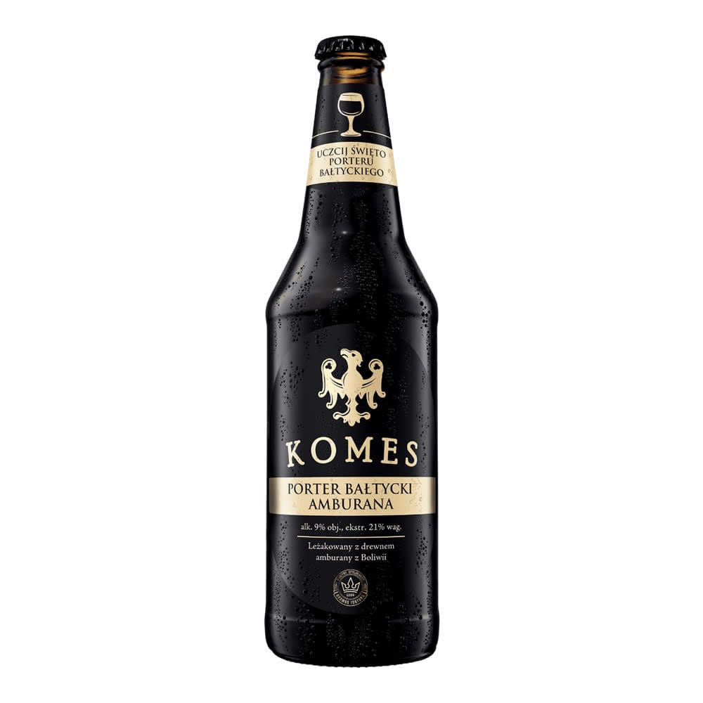 Cerveza Komes Porter Baltycki Amburana
