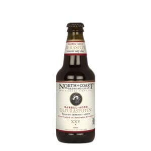 Cerveza North Coast Old Rasputin XXVIII Bourbon Barrel Aged