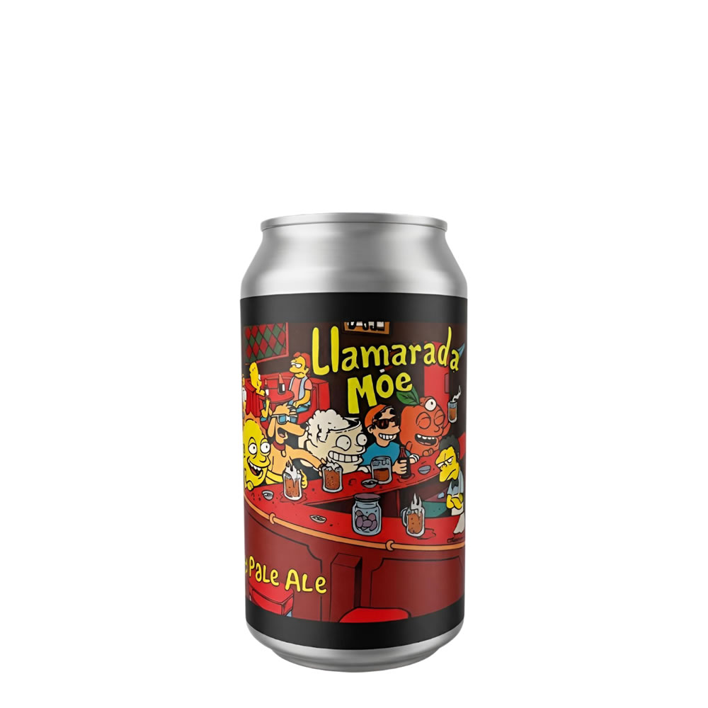 Cerveza 1993 Beer Llamarada Moe