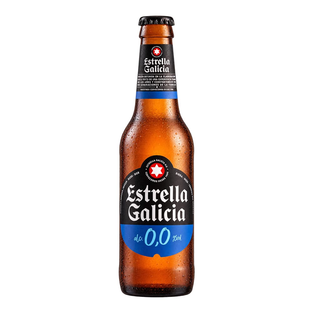 Cerveza Estrella Galicia Cero