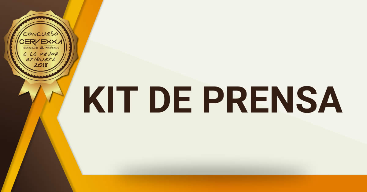 Kit de Prensa 2018 2 Kit de Prensa Concurso Cervexxa a la Mejor Etiqueta 2018