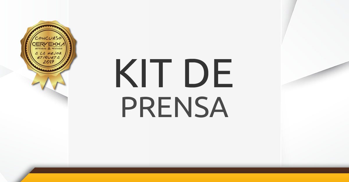Kit de Prensa Concurso Cervexxa a la Mejor Etiqueta 2019